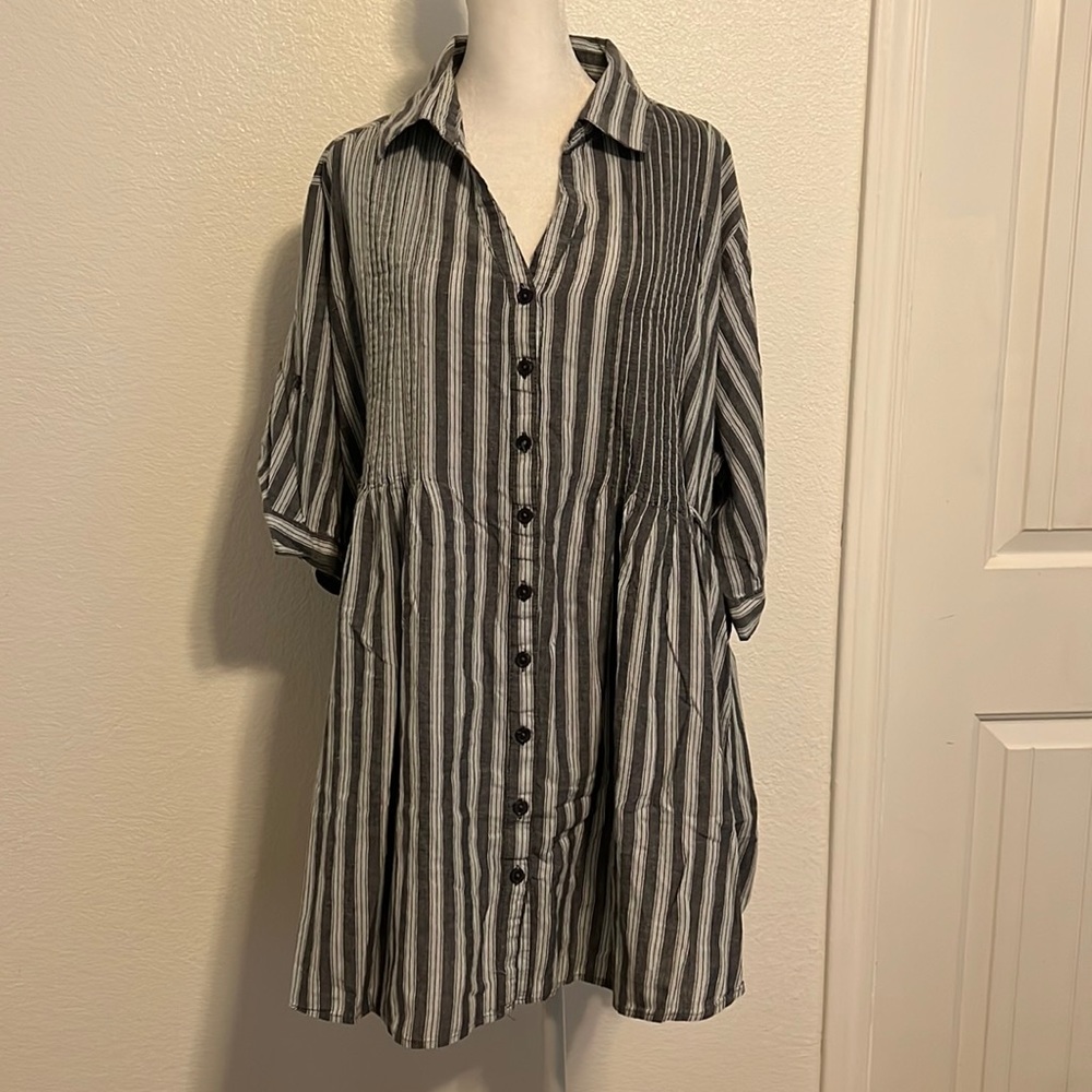 Jamie Nicole collection button down top 3X
